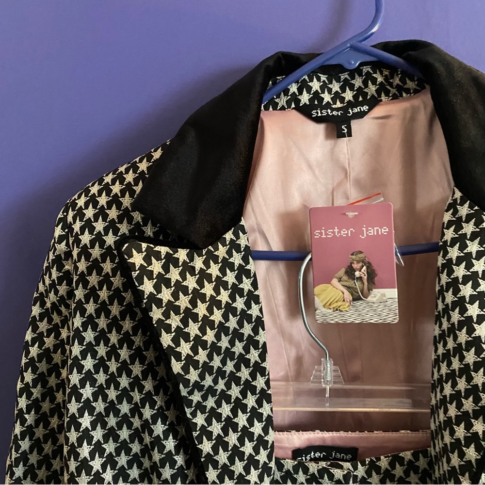 sister jane starry night blazer and trouser 2 piece suit set - Picture 7 of 8